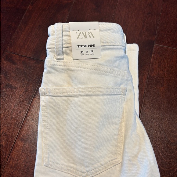 Brand new white Zara jeans size 34 - Picture 5 of 12